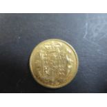 A George IV sovereign marked Gulielmus IIII, dated 1836 shield back - weight approx 7.9 grams - some