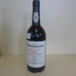 A bottle of 1984 Graham's Port, Malvedos Vintage
