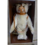 A Steiff Muzzle bear 1908 replica, made in 1990 limited to 6000 EAN 406126, 35cm tall with box and