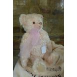 A Steiff Teddy Moh Rose Musical Bear - made to commemorate Princess Diana, it plays Candle in the