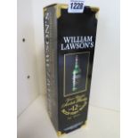 A bottle of 1970's William Lawson's blended Scotch Whisky - 12 years, 70cl, 43 percent - boxed