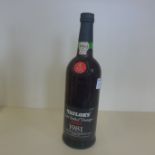 A bottle of 1981 Taylors Port, late bottled vintage LBV