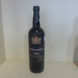 A bottle of 1995 Taylors Port, late bottled vintage LBV