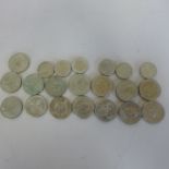A collection of twenty-one £2 and £1 coins
