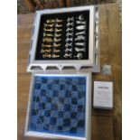 A paramount official STAR TREK chess set complete, in good condition