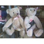 A Steiff teddy Appolonia and Teddy Sorty, both limited editions, EAN 38136 and 655944 - both