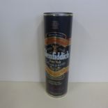 A bottle of 1980's Glenfidditch Pure Malt Special Old Reserve Whisky - 75cm 40 percent - in a tube