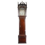 A George III mahogany longcase clock by John Smith of Chester, the eight day brass movement with