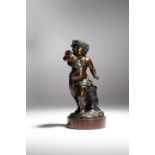 After Claude Michel called Clodion (French 1738-1814). A 19th century French bronze figure of a