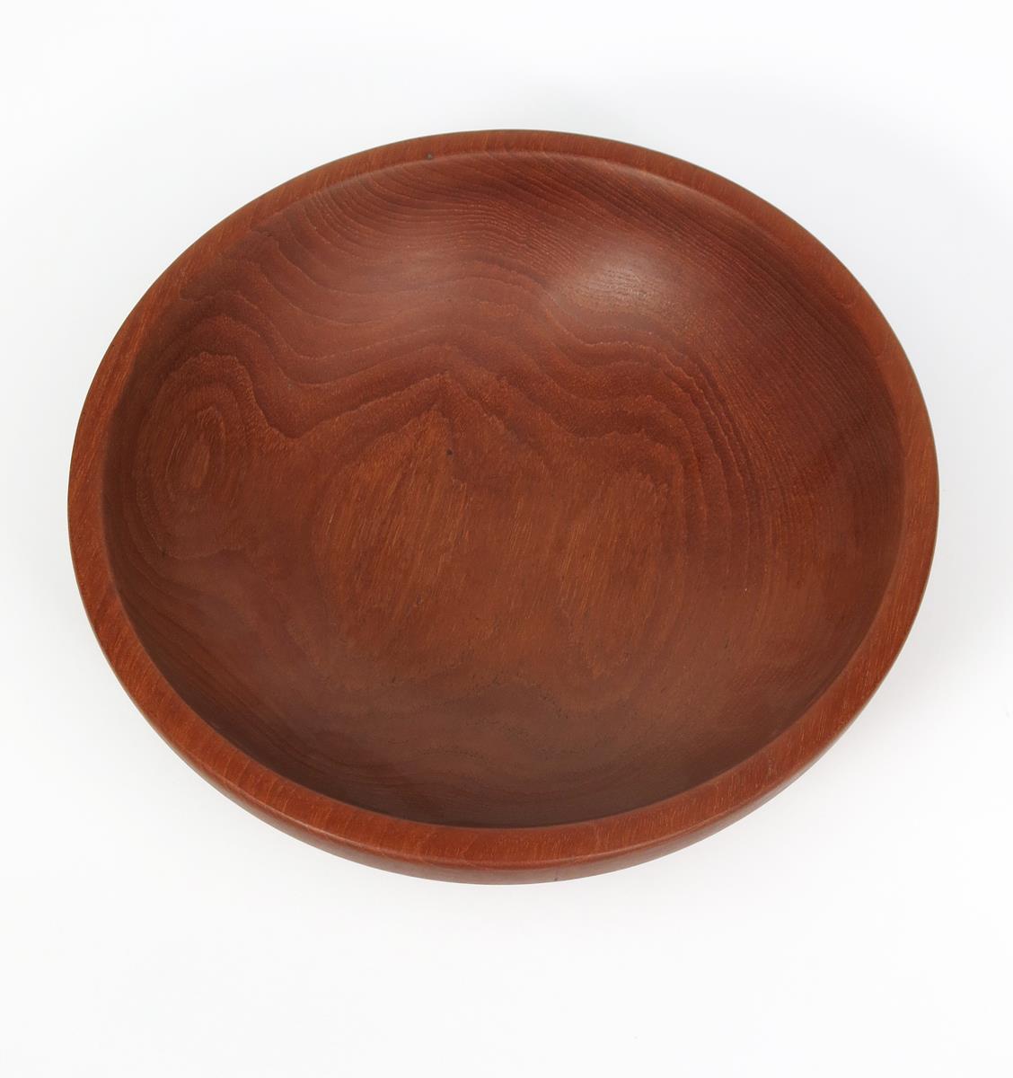 ‡ An Alan Peters Furniture mahogany bowl designed by Alan Peters OBE, circular section on shallow - Image 2 of 3