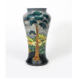 'After The Storm' a Moorcroft Pottery limited edition vase designed by Walter Moorcroft, dated 2000,