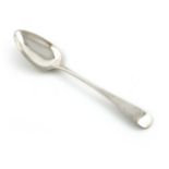 An early 19th century Scottish provincial silver Old English pattern tablespoon, by Alexander