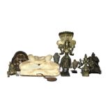 A SMALL COLLECTION OF SOUTH ASIAN AND HIMALAYAN ITEMS C.2ND CENTURY AND LATER Comprising: two
