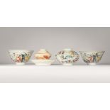 A SMALL GROUP OF CHINESE PORCELAIN ITEMS LATE QING DYNASTY/REPUBLIC PERIOD Comprising: a near pair