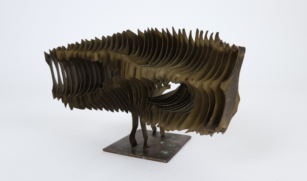 ‡ Cosimo Carlucci (Italian 1919-1987) Untitled, abstract Signed and dated 63 Brass 23 cm wide - Image 20 of 20