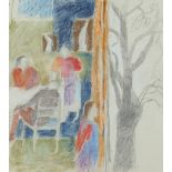 ‡ Elisabeth Vellacott (1905-2002) Inside and Outside I Pastel and pencil, executed 1963 34.4 x 30.