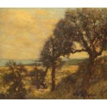 Henry Herbert La Thangue RA (1859-1929) Provencal Oaks, Bormes Signed Oil on canvas 54.3 x 60 cm