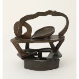 ‡ Sir Anthony Caro OM, CBE (1924-2013) Small Bronze 'd' Bronze, cast and welded, unique, 1982 17.1 x