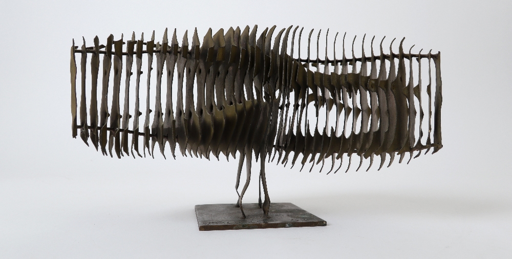 ‡ Cosimo Carlucci (Italian 1919-1987) Untitled, abstract Signed and dated 63 Brass 23 cm wide - Image 14 of 20