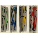 ‡ John Piper CH (1903-1992) Sketches for the Chichester Cathedral tapestry Signed Watercolour,