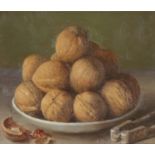 ‡ Gerald Norden (1912-2000) Walnuts in a Basket IV; A Pound of Cherries 1; Boiled Eggs III Three,