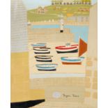 ‡ Bryan Pearce (1929-2007) The harbour at St Ives Signed Oil on board 50.8 x 40.7cm