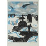 ‡ Julian Trevelyan RA (1910-1988) Chiswick Signed, titled and inscribed Artists Proof in pencil to