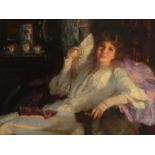 ‡ Frank O. Salisbury (1874-1962) Fantasy Signed and further titled and inscribed to verso Oil on