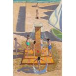 ‡ Andrew Macara (b.1944) The Shower, Nauzan, Royan, France Signed and dated 1993, and titled verso