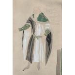 ‡ Roger K. Furse (1903-1972) Three costume designs: Merlin; Fleance from Macbeth; 3rd Lord Each