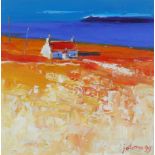 ‡ John Lowrie Morrison OBE (Scottish b.1948) Ardtun Croft, Isle of Mull Signed and dated 99, and