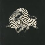 ‡ Victor Vasarely (Hungarian/French 1906-1997) Zebras Screenprint 50 x 50cm