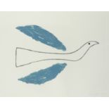 ‡ Breon O'Casey (1928-2011) Bird with blue wings Signed, dated 2006, and numbered 3/15 in pencil