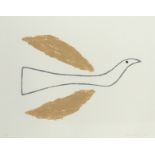 ‡ Breon O'Casey (1928-2011) Bird with ochre wings Signed, dated 2006, and numbered 3/15 in pencil to