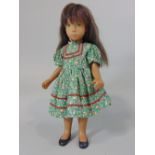 A black Sasha girl doll