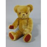 A vintage Deans Rag Book Co teddy bear, (child's play toy) with growl, 65cm tall