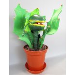 Little Shop of Horrors 'Audrey' theatre prop, with hand puppet action, 55cm high