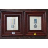 A pair of well detailed gouache studies of a Crimean war medal with bars for Alma and Sebastopol and