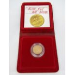 Cased proof half sovereign dated 1980