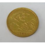 A half sovereign dated 1907