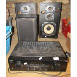 A pair of JVC digital performance SP-X440 speakers, further speaker, a Sony spontaneous twin drive/