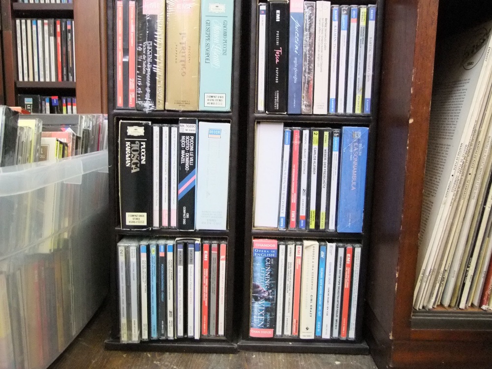 An extensive collection of classical music CDs (one box and various storage racks) - Image 3 of 6