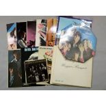 A collection of twelve Rolling Stones vinyl LPs including Aftermath, Sticky Fingers, Big Hits (