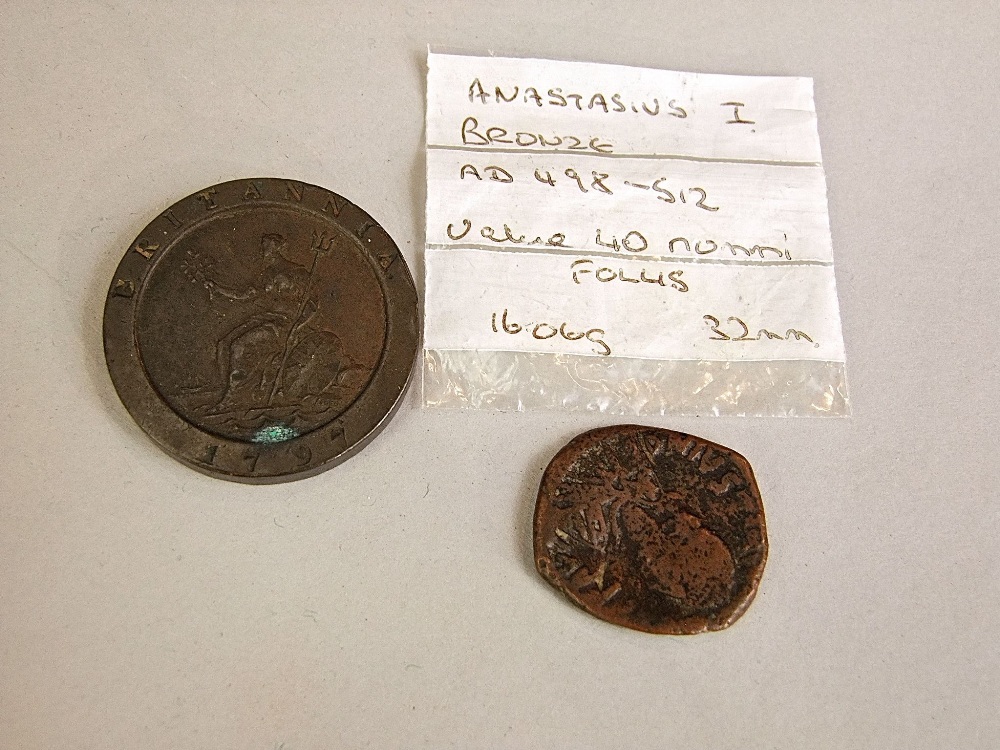 Mixed collection of silver coinage - Victorian - QEII together with a bronze cartwheel penny, etc - Image 2 of 3