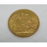 Sovereign dated 1913