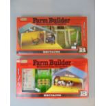 Two Atcost Farm Builder kits; no 4708 Farm Building Set and 4709 Stall, both unused with original