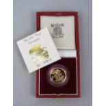 Cased proof sovereign dated 1985