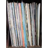 A quantity of mainly American rock and other music vinyl LPs including Hendrix, Velvet