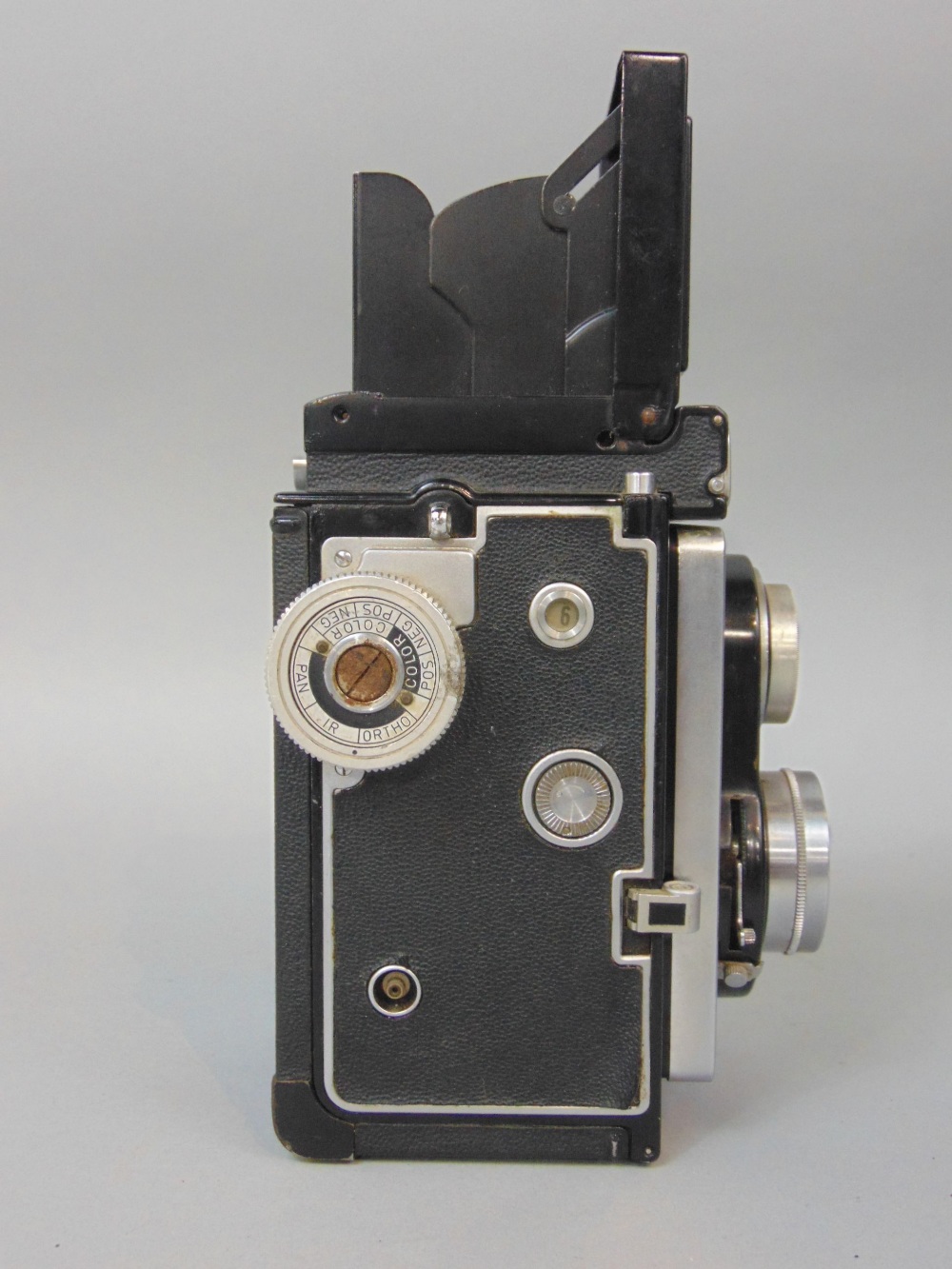 Ikoflex twin lens vintage camera with Novar-Anastigmat Teronar Anastigmat twin lens - Image 5 of 7