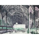 Edward Bawden (1903-1989) - 'Liverpool Street', unsigned RCA Print, lithograph, 23 x 31cm, unframed